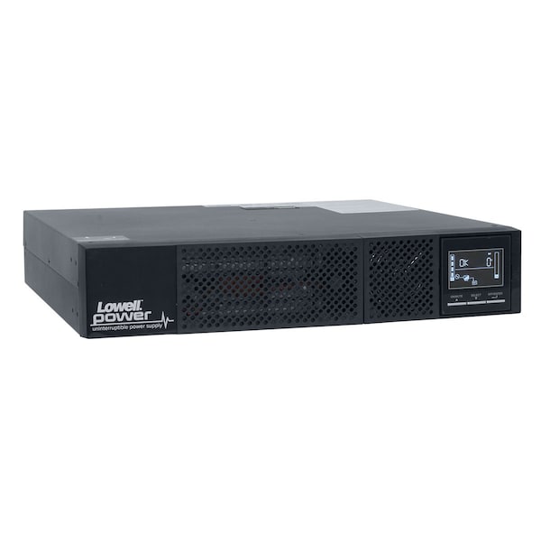On-Line UPS, 1000VA, Online/Double Conversion, Out: 120V AC In: 50 to 150V AC